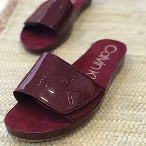 Calvin klein women's cheap marlina flat sandal